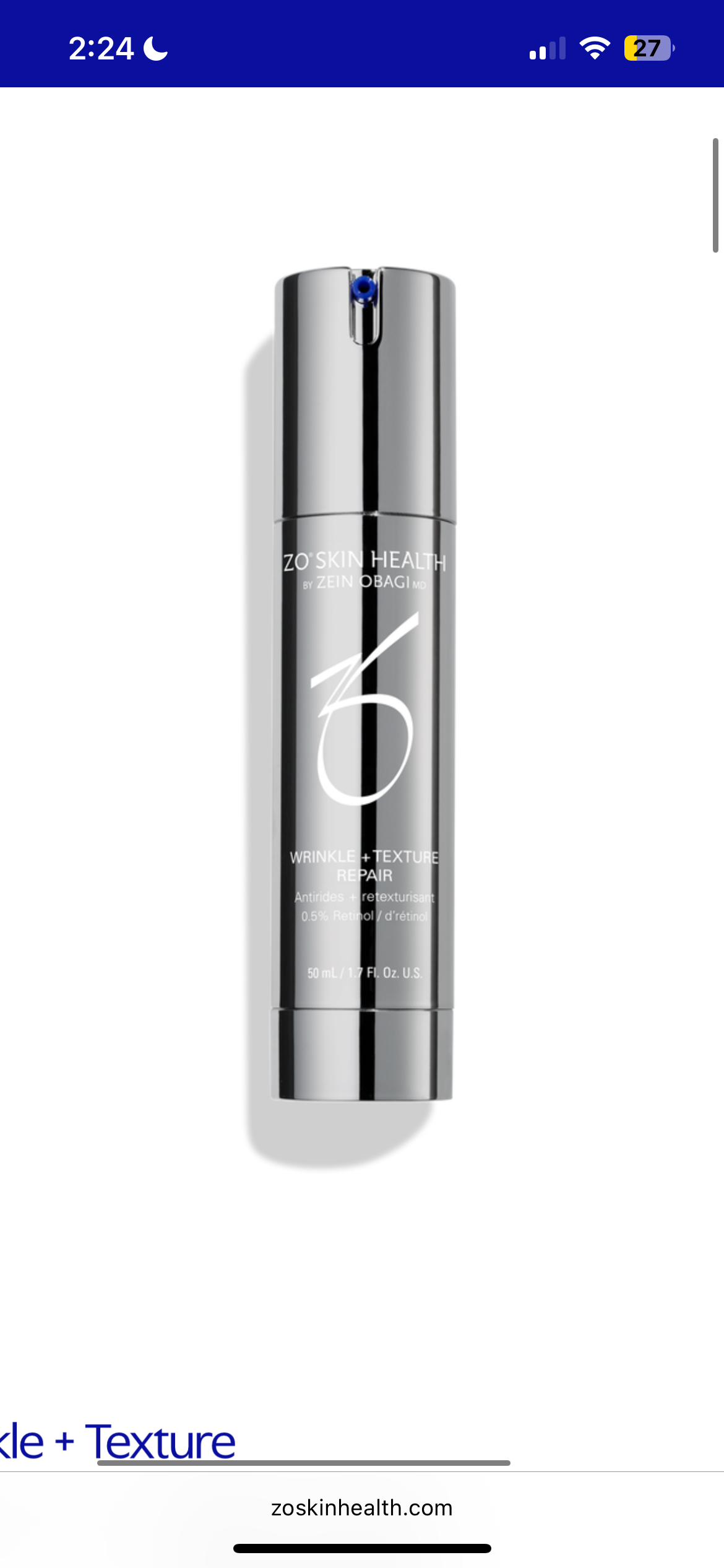 Wrinkle + Texture - 30 ML